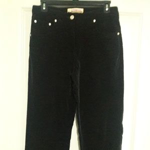 Suede black jeans. Blue asphalt brand.